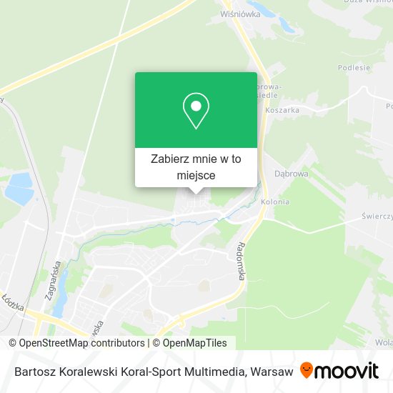 Mapa Bartosz Koralewski Koral-Sport Multimedia