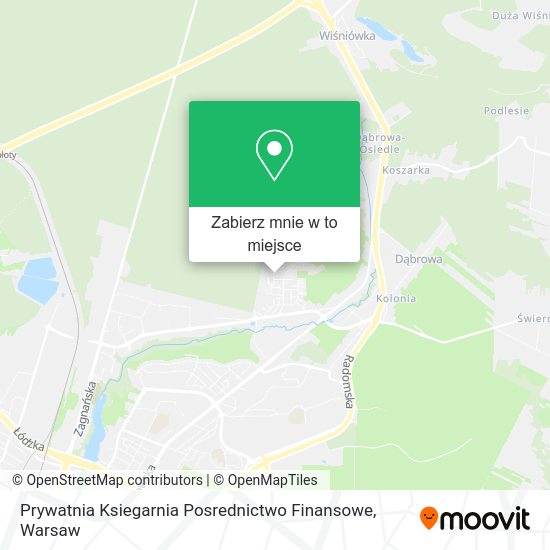 Mapa Prywatnia Ksiegarnia Posrednictwo Finansowe