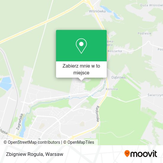 Mapa Zbigniew Rogula