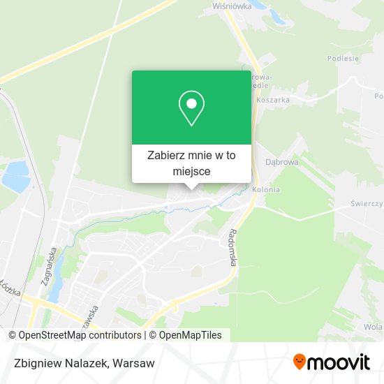 Mapa Zbigniew Nalazek