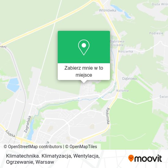 Mapa Klimatechnika. Klimatyzacja, Wentylacja, Ogrzewanie