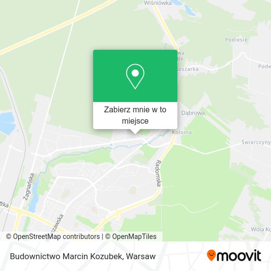 Mapa Budownictwo Marcin Kozubek