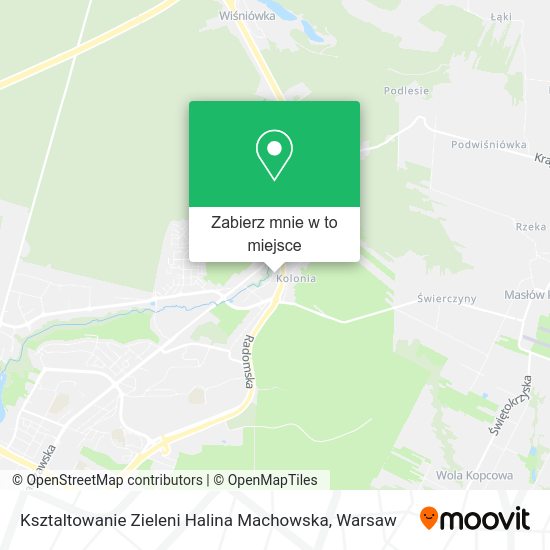 Mapa Ksztaltowanie Zieleni Halina Machowska