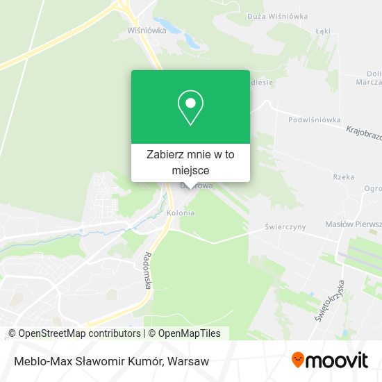 Mapa Meblo-Max Sławomir Kumór