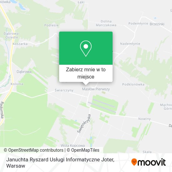 Mapa Januchta Ryszard Usługi Informatyczne Joter