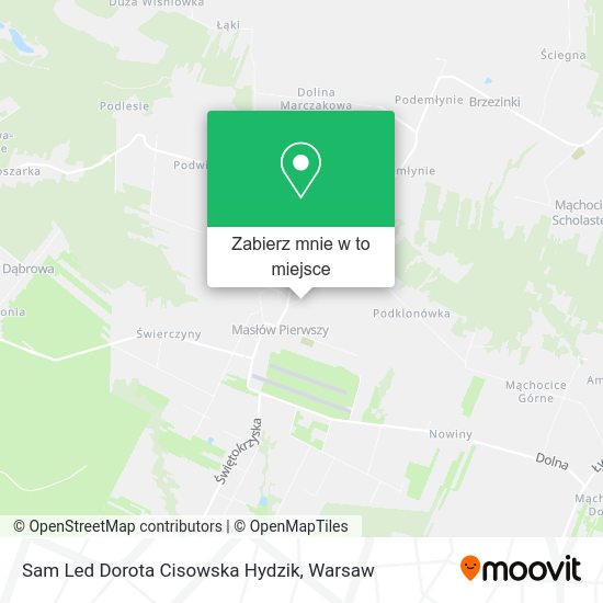 Mapa Sam Led Dorota Cisowska Hydzik