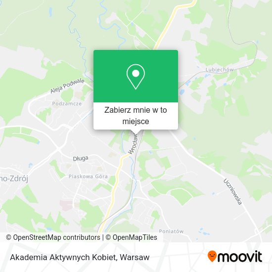 Mapa Akademia Aktywnych Kobiet