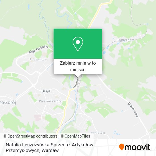 Mapa Natalia Leszczyńska Sprzedaż Artykułow Przemysłowych