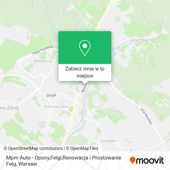 Mapa Mpm Auto - Opony,Felgi,Renowacja i Prostowanie Felg