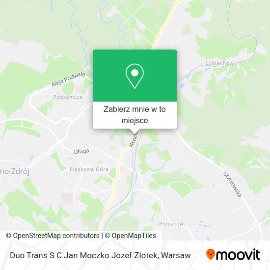 Mapa Duo Trans S C Jan Moczko Jozef Zlotek