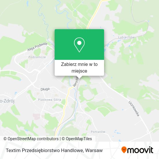 Mapa Textim Przedsiębiorstwo Handlowe