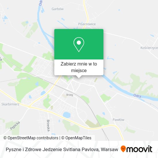 Mapa Pyszne i Zdrowe Jedzenie Svitlana Pavlova