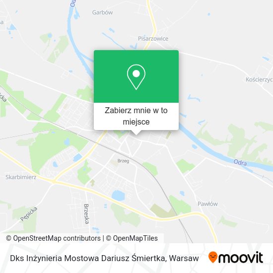 Mapa Dks Inżynieria Mostowa Dariusz Śmiertka