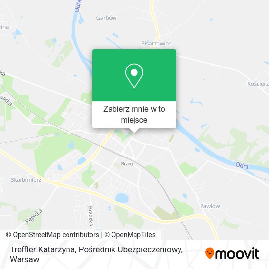 Mapa Treffler Katarzyna, Pośrednik Ubezpieczeniowy