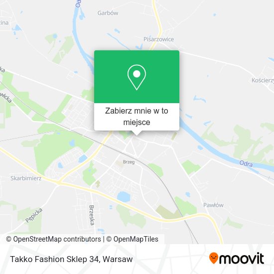 Mapa Takko Fashion Sklep 34