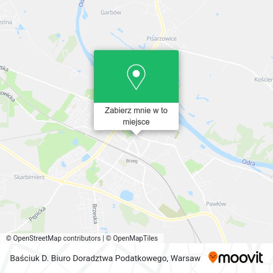 Mapa Baściuk D. Biuro Doradztwa Podatkowego