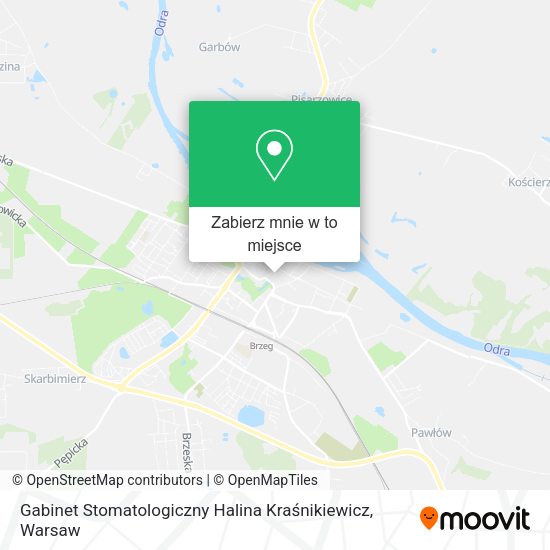 Mapa Gabinet Stomatologiczny Halina Kraśnikiewicz