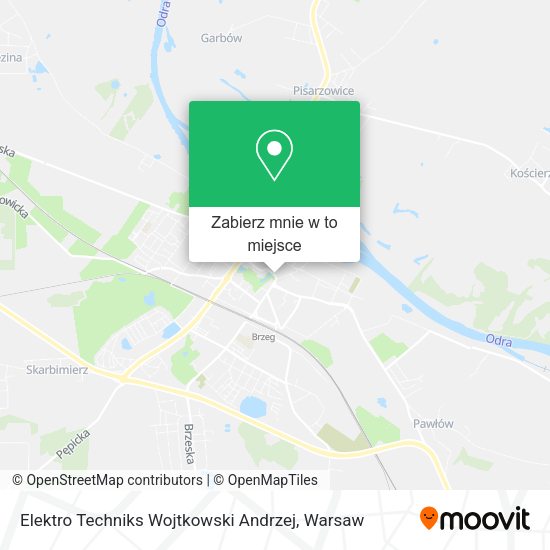 Mapa Elektro Techniks Wojtkowski Andrzej