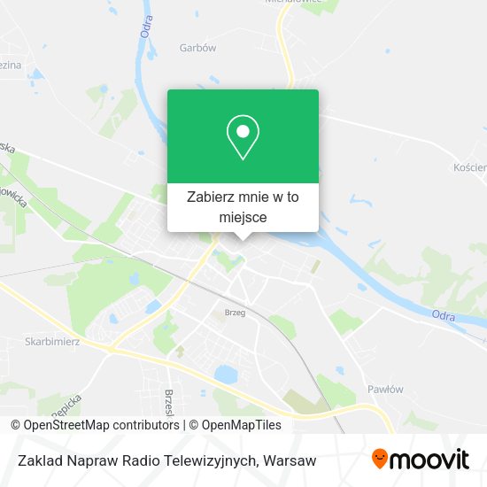 Mapa Zaklad Napraw Radio Telewizyjnych