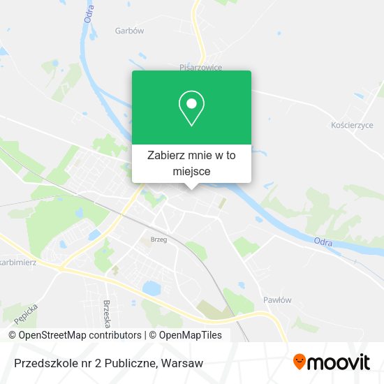 Mapa Przedszkole nr 2 Publiczne