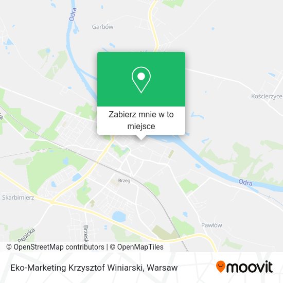 Mapa Eko-Marketing Krzysztof Winiarski