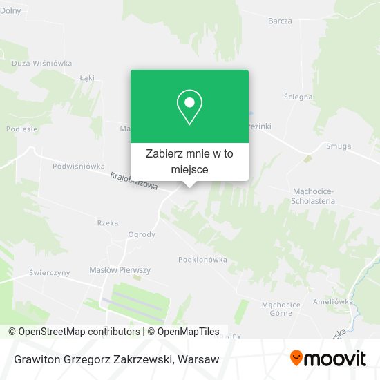 Mapa Grawiton Grzegorz Zakrzewski