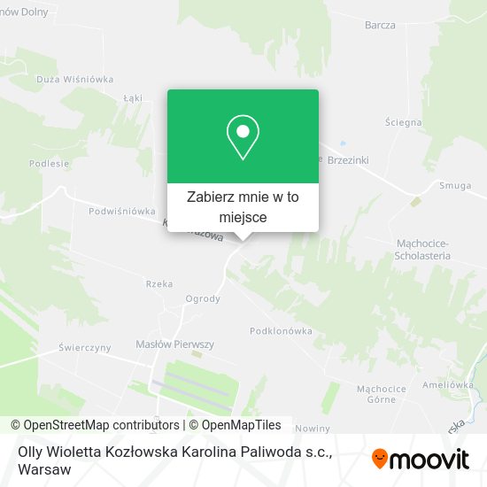 Mapa Olly Wioletta Kozłowska Karolina Paliwoda s.c.