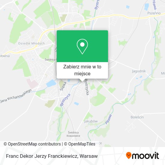 Mapa Franc Dekor Jerzy Franckiewicz