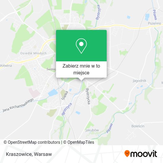 Mapa Kraszowice