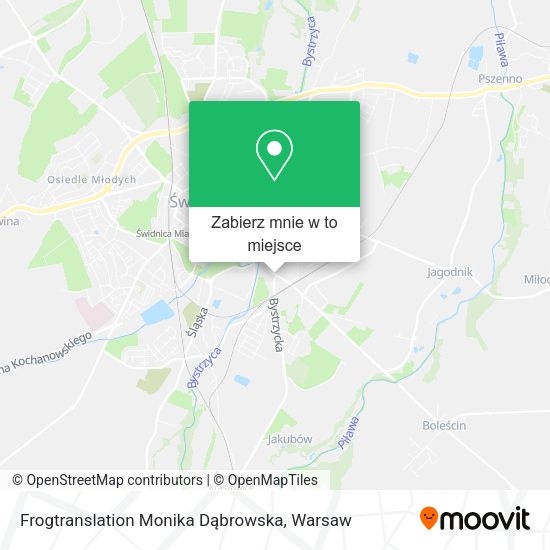 Mapa Frogtranslation Monika Dąbrowska