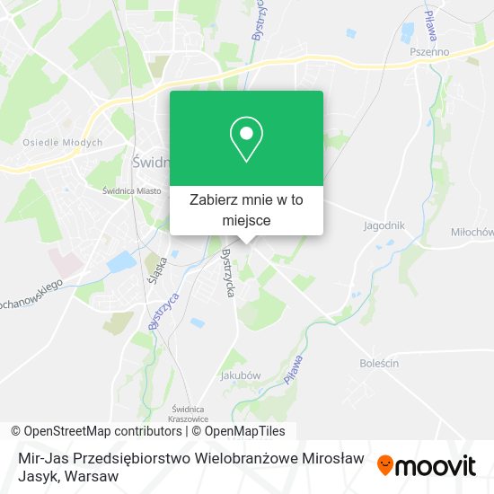 Mapa Mir-Jas Przedsiębiorstwo Wielobranżowe Mirosław Jasyk