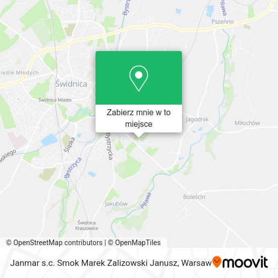 Mapa Janmar s.c. Smok Marek Zalizowski Janusz