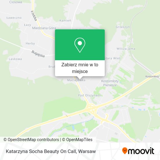 Mapa Katarzyna Socha Beauty On Call