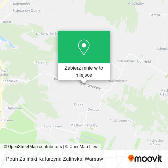 Mapa Ppuh Zaliński Katarzyna Zalińska