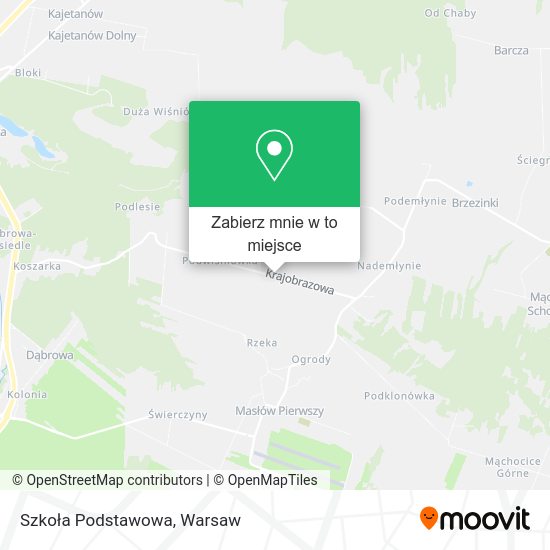 Mapa Szkoła Podstawowa