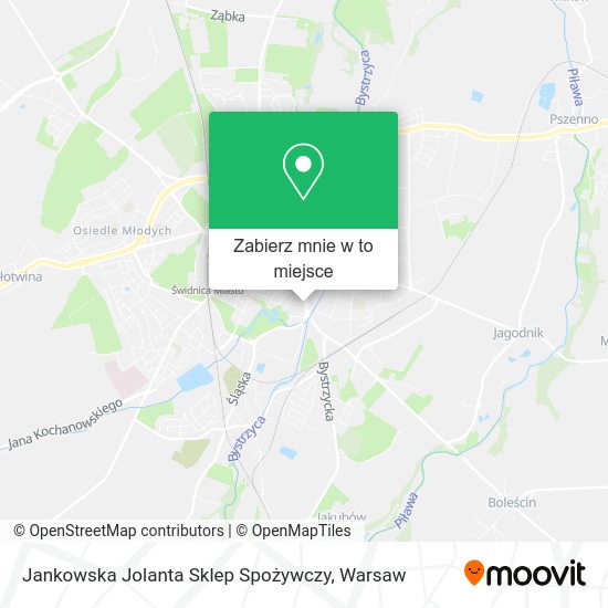 Mapa Jankowska Jolanta Sklep Spożywczy