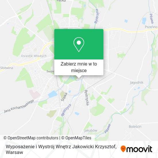 Mapa Wyposażenie i Wystrój Wnętrz Jakowicki Krzysztof