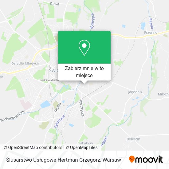 Mapa Ślusarstwo Usługowe Hertman Grzegorz