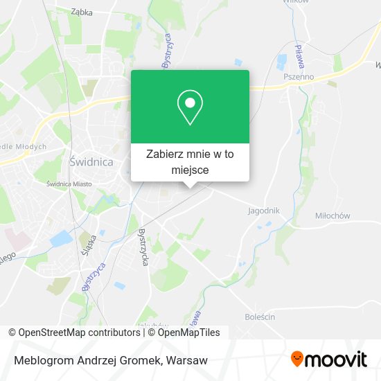 Mapa Meblogrom Andrzej Gromek