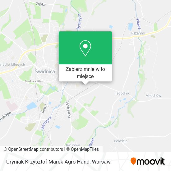 Mapa Uryniak Krzysztof Marek Agro Hand