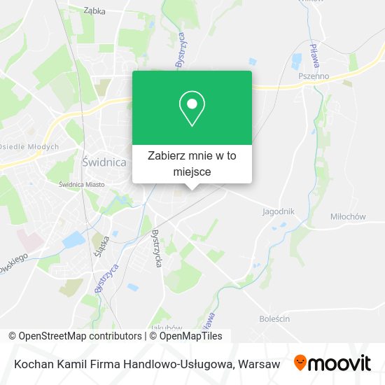 Mapa Kochan Kamil Firma Handlowo-Usługowa