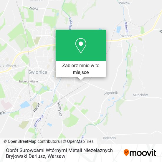 Mapa Obrót Surowcami Wtórnymi Metali Nieżelaznych Bryjowski Dariusz