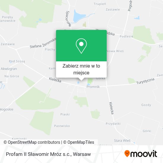 Mapa Profam II Sławomir Mróz s.c.