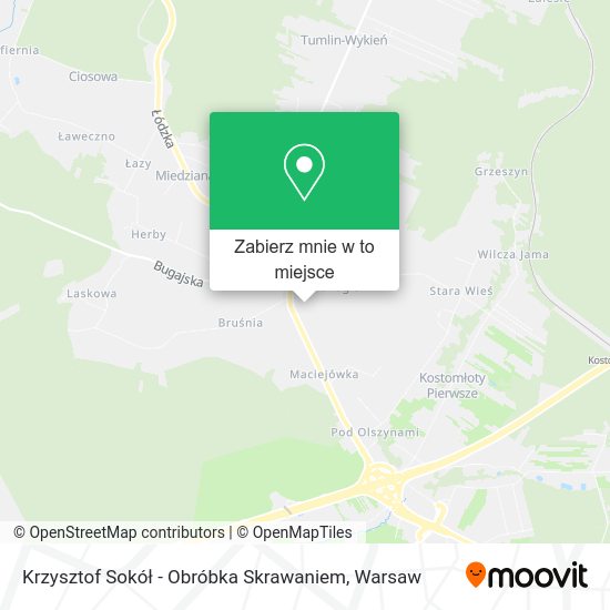 Mapa Krzysztof Sokół - Obróbka Skrawaniem