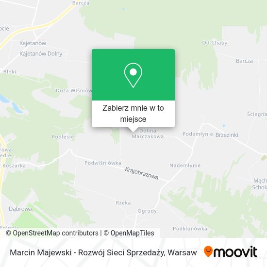 Mapa Marcin Majewski - Rozwój Sieci Sprzedaży