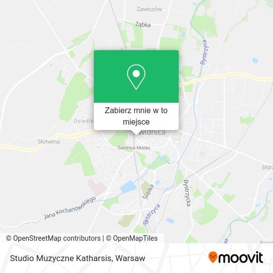 Mapa Studio Muzyczne Katharsis