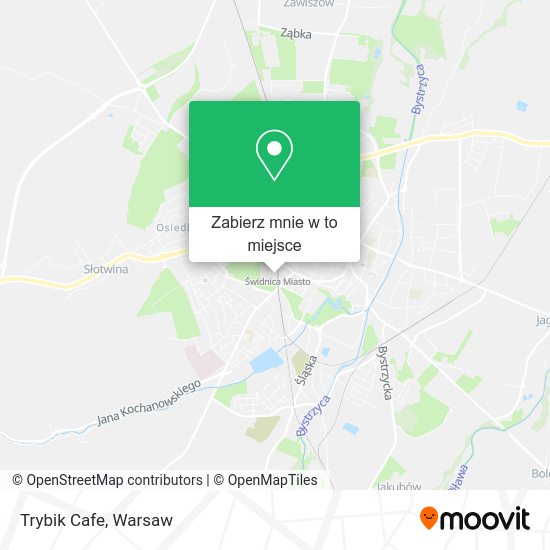 Mapa Trybik Cafe