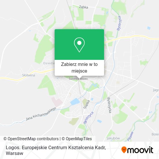 Mapa Logos. Europejskie Centrum Kształcenia Kadr