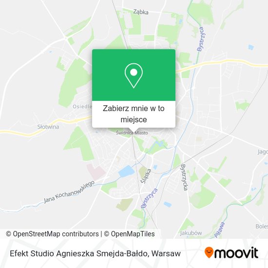 Mapa Efekt Studio Agnieszka Smejda-Bałdo