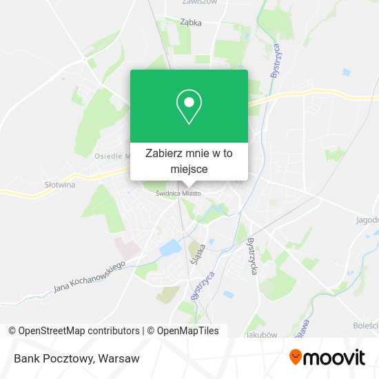 Mapa Bank Pocztowy